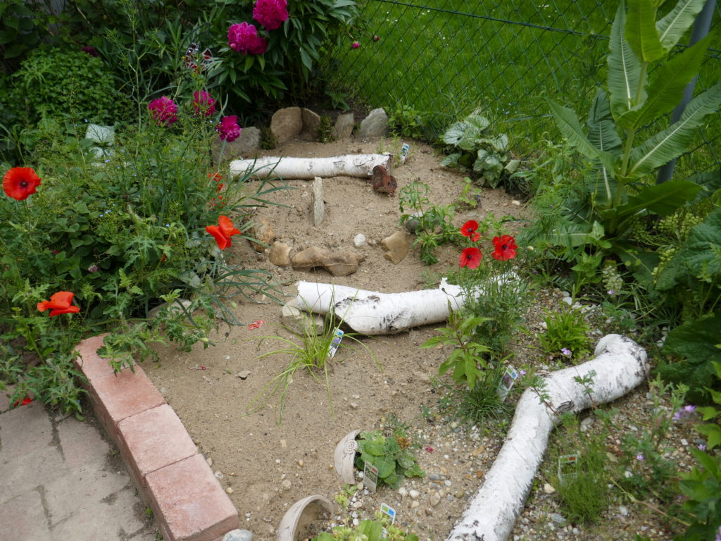 Sandarium Magerbeet ausführliche Baudokumentation Hortus Girasole